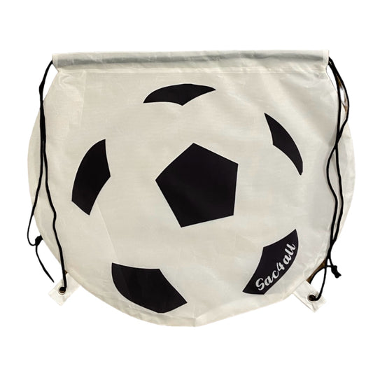 Bolsa deportiva con forma de balón de fútbol