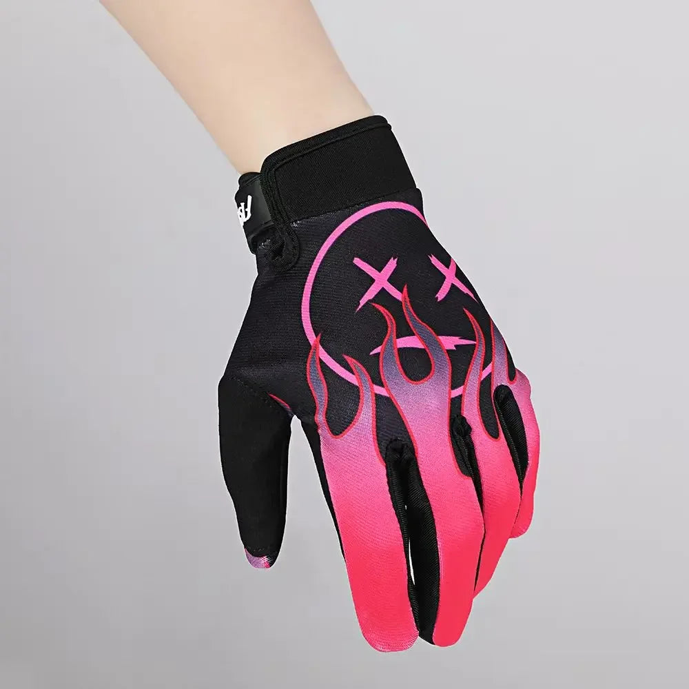 Guantes de conducción para motocicleta todoterreno de alta calidad de marca Fox Joint Protection para exteriores.