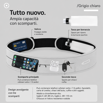 Marsupio invisibile multifunzione