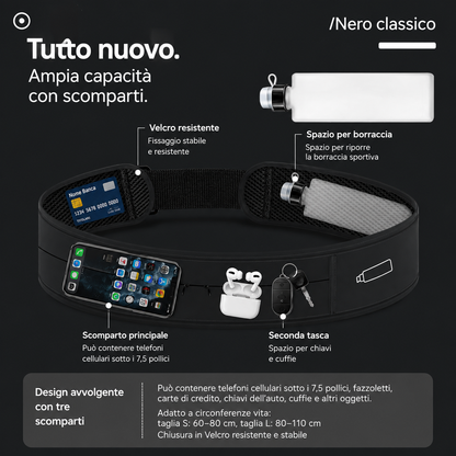 Marsupio invisibile multifunzione
