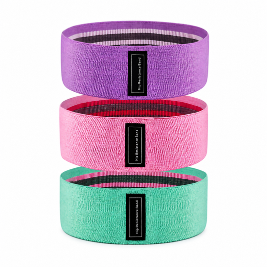Fasce Elastiche SAC4ALL — Set 3 Resistenze per Workout