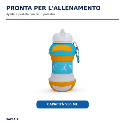 Borraccia Volley SAC4ALL estesa capacità 550 ml